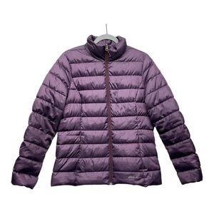 Eddie Bauer Women’s Down Packable Jacket Size M Lightweight Classic